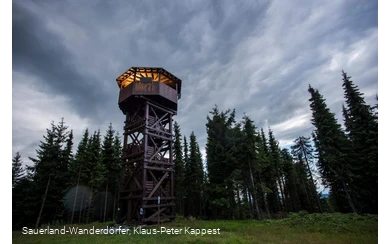 Der Heidkopfturm bei Hallenberg