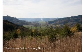 Ginsterkopf, Ausblick in den Sauerland-Wanderdörfern