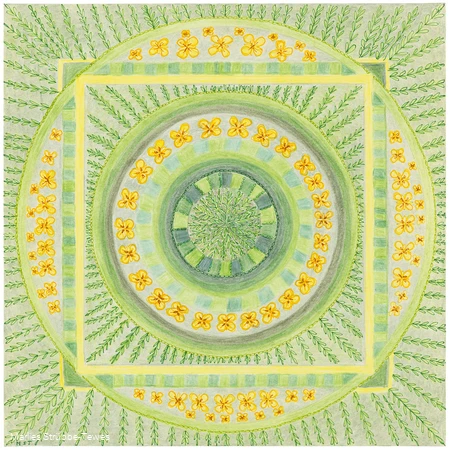 Mandala Osterkopf