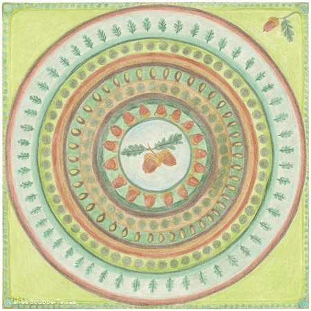 Mandala Eiche im Ohl