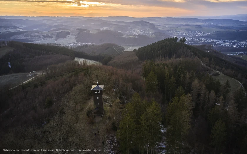 Ausblick vom Wallburgturm