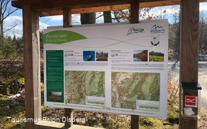 Wandertafel Rothaarsteig Feuereiche