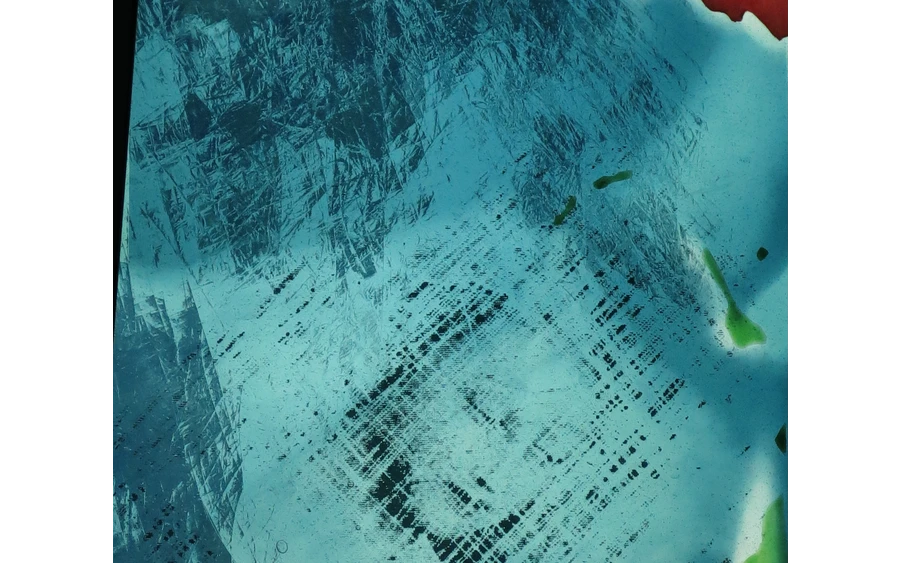 Nahaufnahme Fenster Maria Magdalena