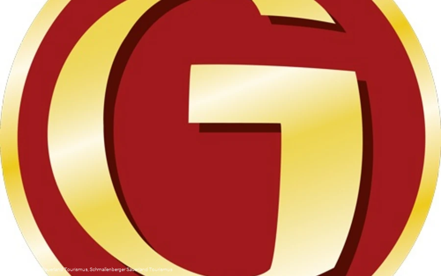 Wanderzeichen Golddorf Routen