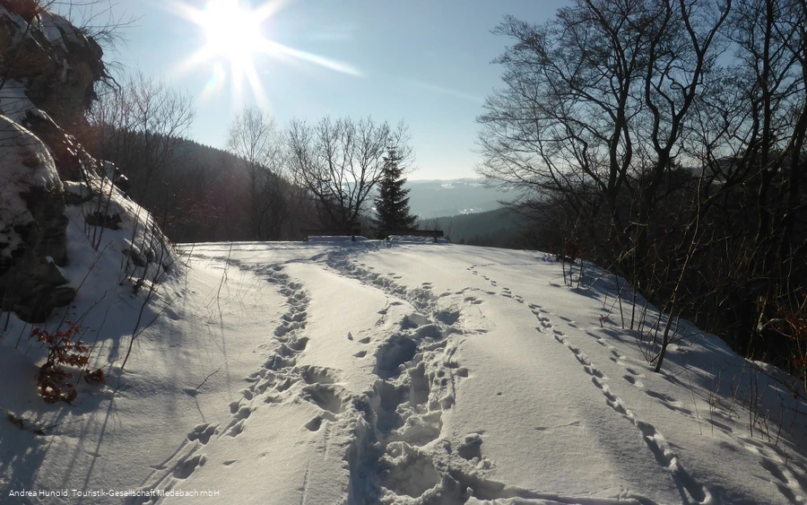 Traumhafte Ausblicke in Küstelberg