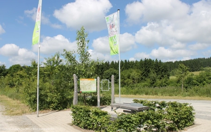 Parkplatz Bürgerwald Portal Waldroute