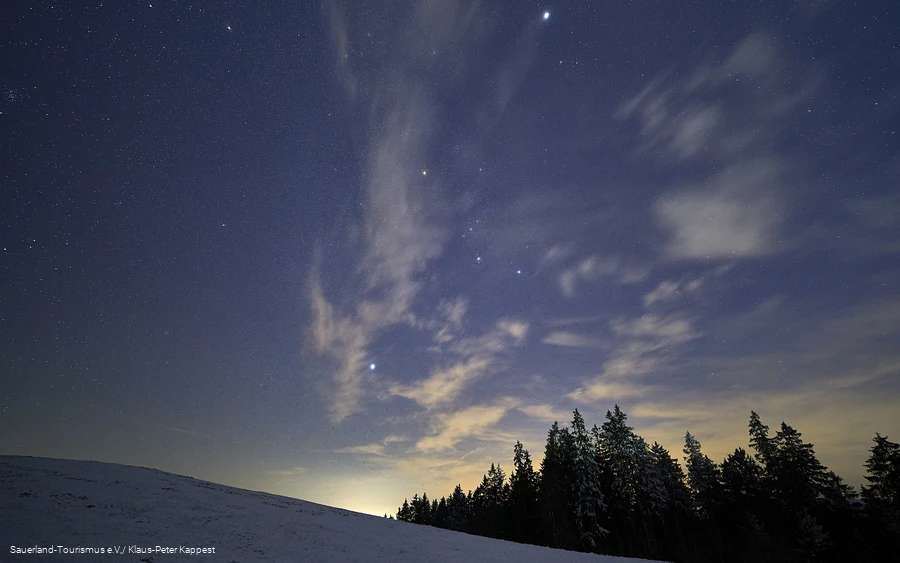 Winterlicht mit Sternen Winterlicht mit Sternen