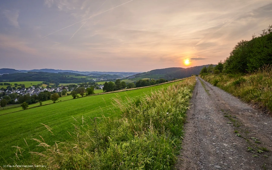 Wandern auf der Golddorf-Route Holthausen