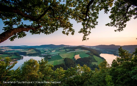 Blick auf den Diemelsee von St. Muffert