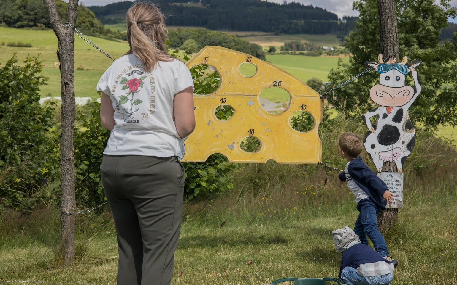 Spaß auf den Milchstationen in Referinghausen