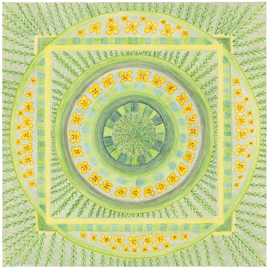 Mandala Osterkopf