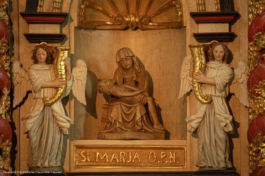 Blick auf den die Piet&agrave; aus dem 15. Jahrhundert