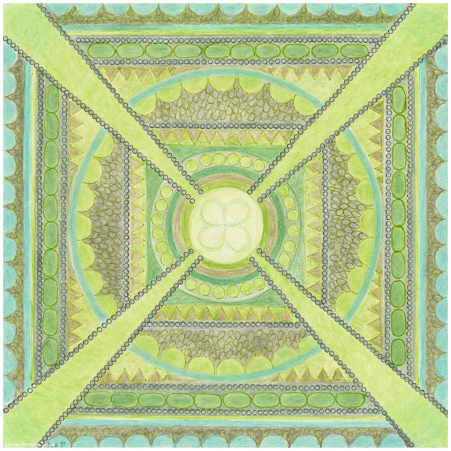 Mandala am Kahlen