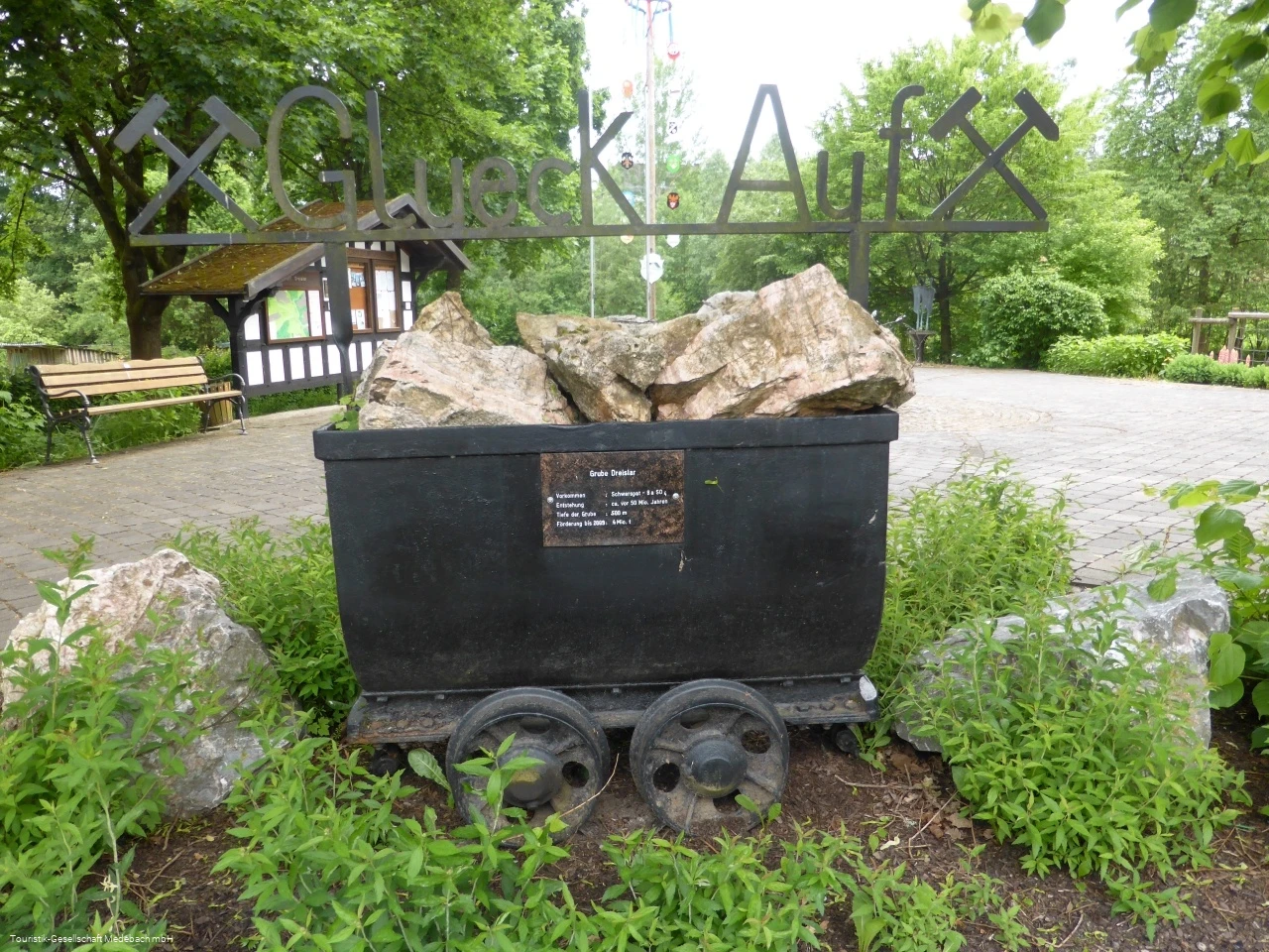 Wanderausgangspunkt Dreislar Dorfmitte Wanderausgangspunkt Dreislar Dorfmitte