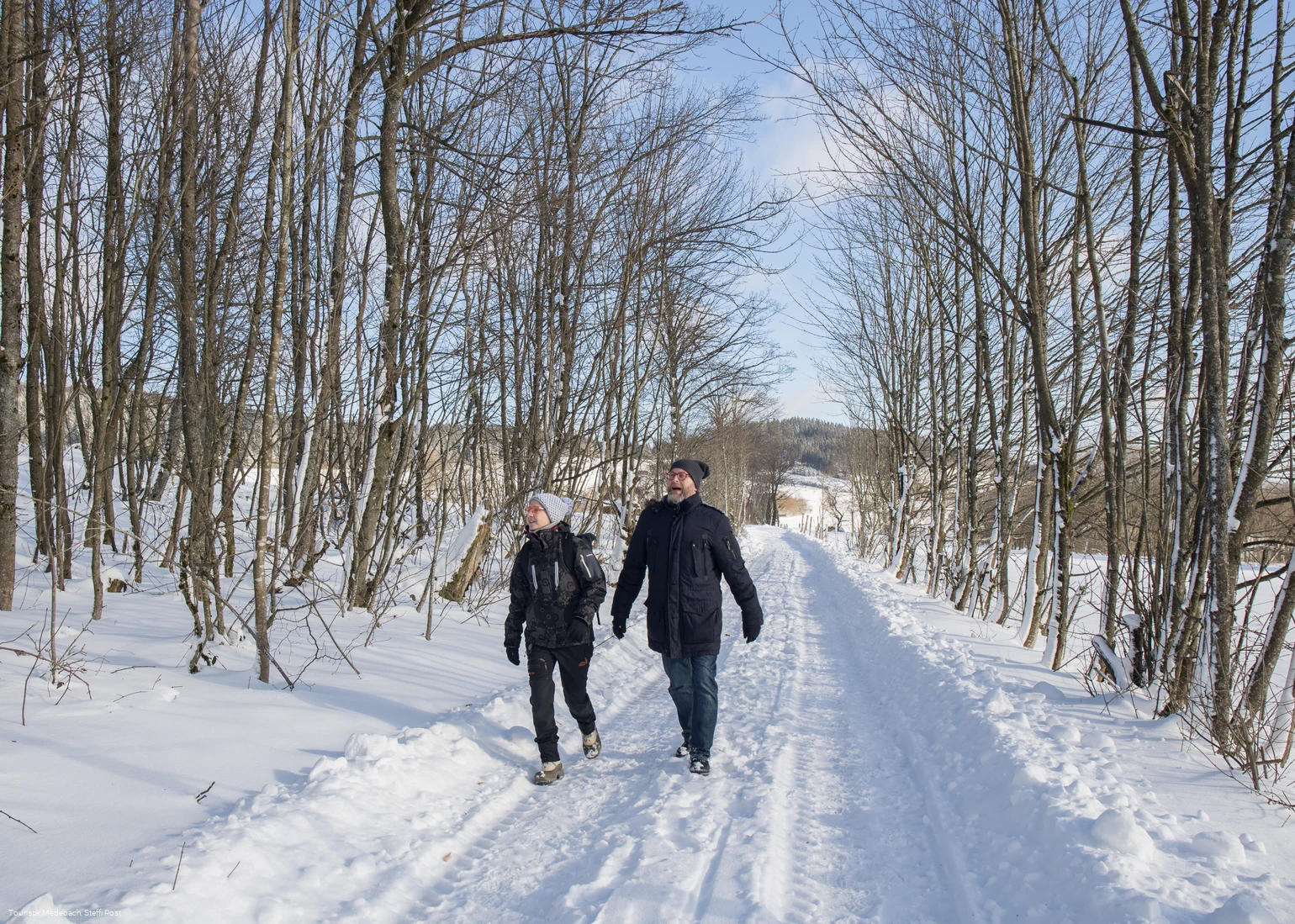 Winterwanderung in der Urlaubsregion Medebach