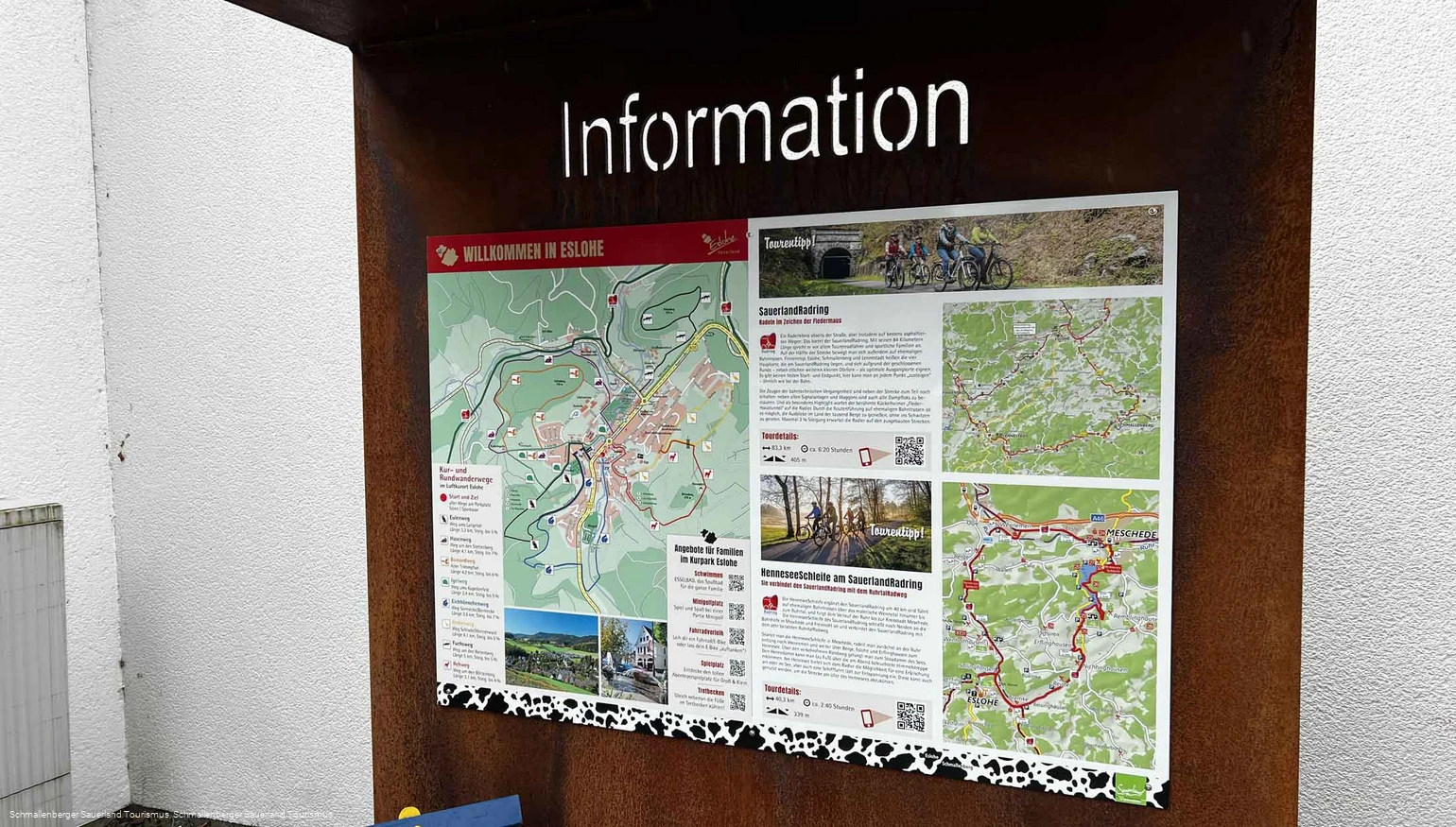 Wanderportal Eslohe an der Sparkasse