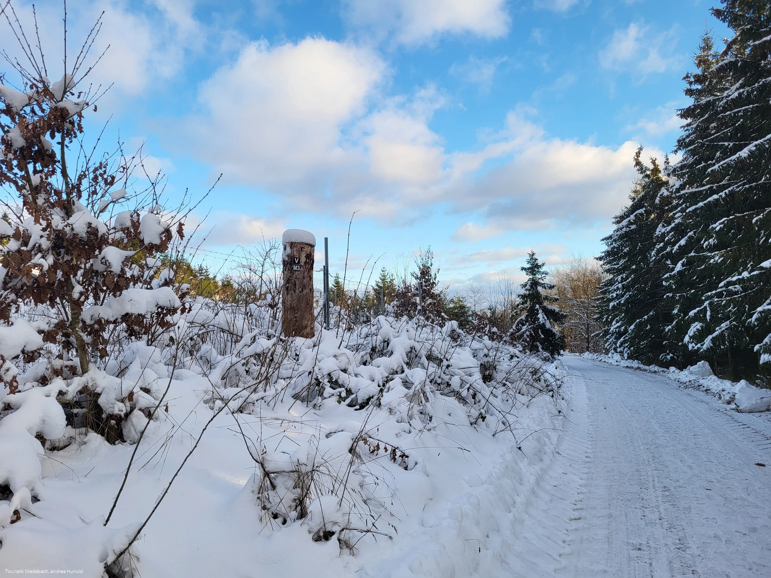 Winterlandschaft in Medebach
